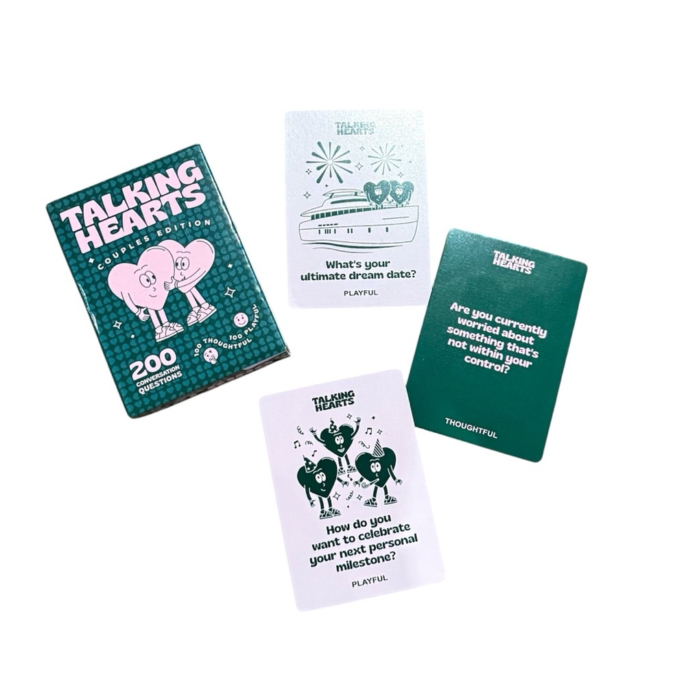 Talking Hearts Couples Edition Card Relationship Game Conversation Starters
